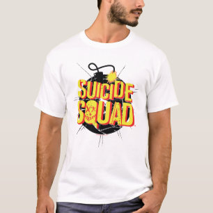 T-shirt Équipe de suicide   Logo de la bombe 3