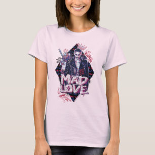 T-shirt Équipe de suicide Mad Love