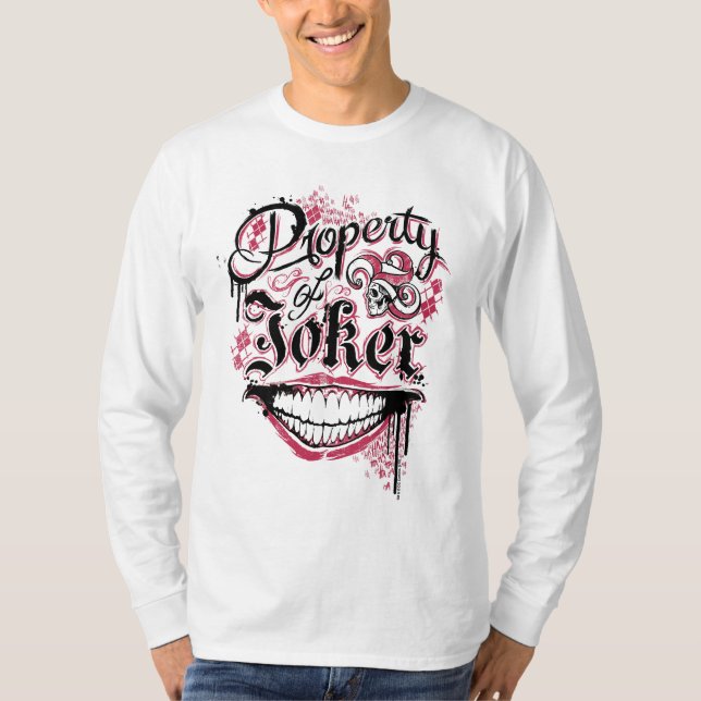 T-shirt Équipe de suicide | Propriété de Joker 2 (Devant)