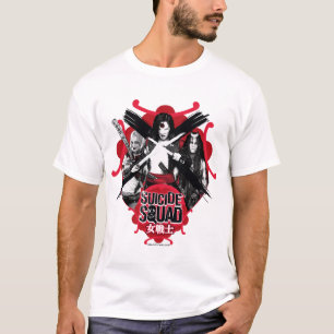 T-shirt Équipe de suicide   Squad Girls "Female Warrior"