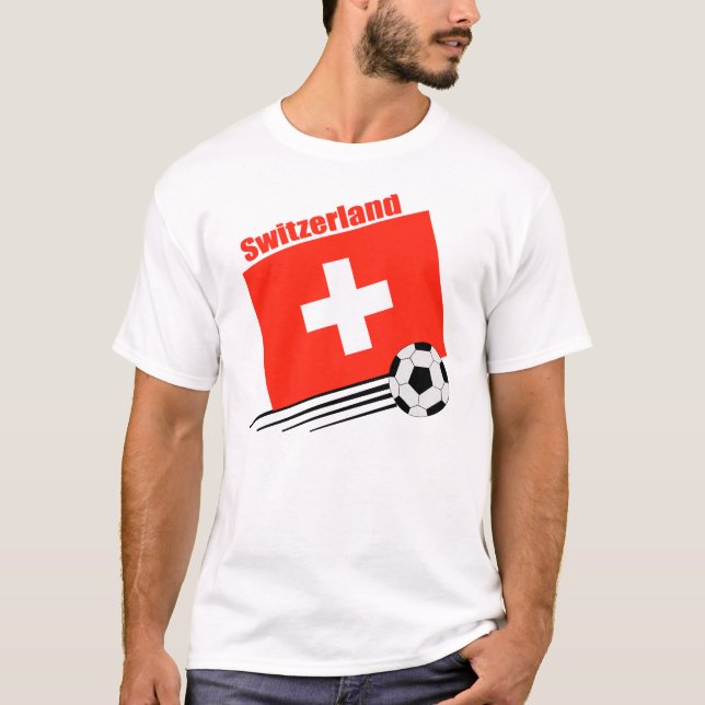 T-shirt Équipe de Suisse de football (Devant)