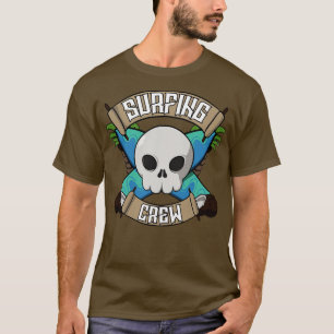 T-shirt Équipe de surf Jolly pirate