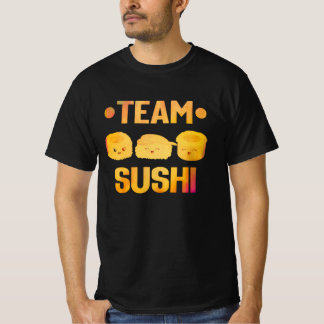 T-shirt Équipe de sushi quota de Japanese kawaii food