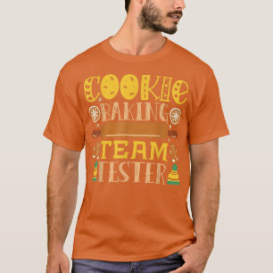 T-shirt Équipe de test de cuisson de biscuits 1143