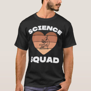 T-shirt Équipe de thé du club de sciences STEM du laborato