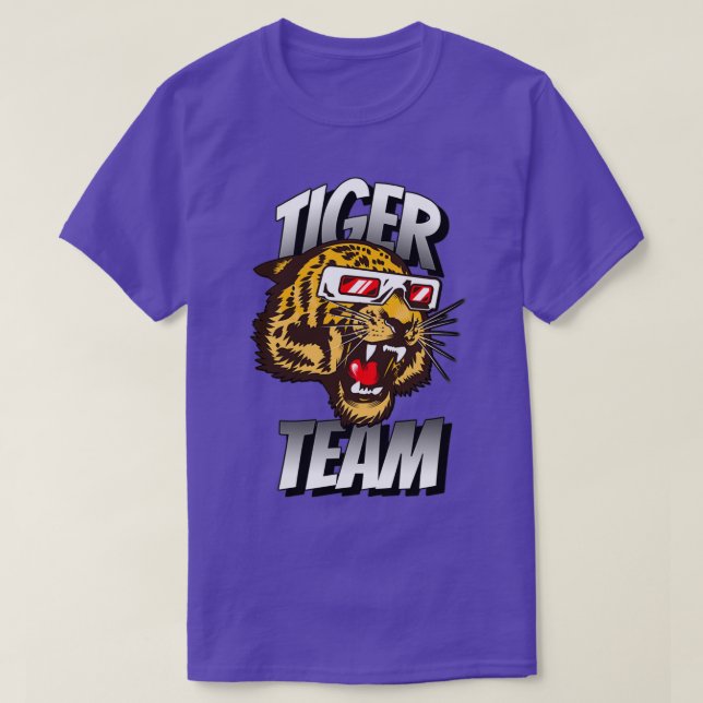 T-shirt Équipe de Tiger (Design devant)
