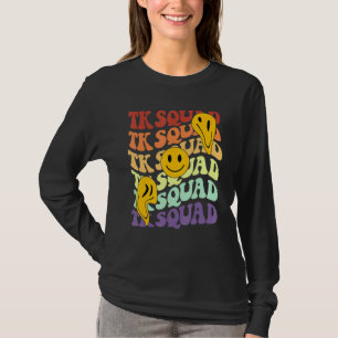 T-shirt Équipe de Tk retro sourire face retour à l'école