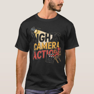 T-shirt Équipe de tournage de film