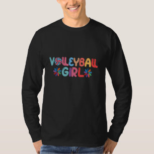 T-shirt Équipe de Volleyball Rétro Athlétique Sport Net Sp