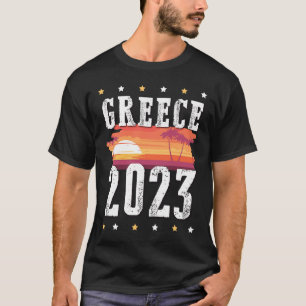 T-shirt Équipe de voyage de Grèce 2023