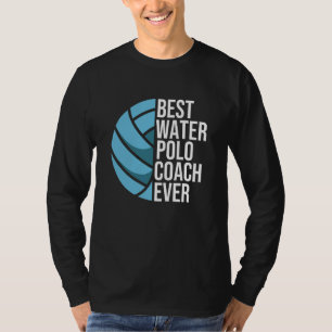 T-shirt Équipe de water-polo Meilleur entraîneur de water-
