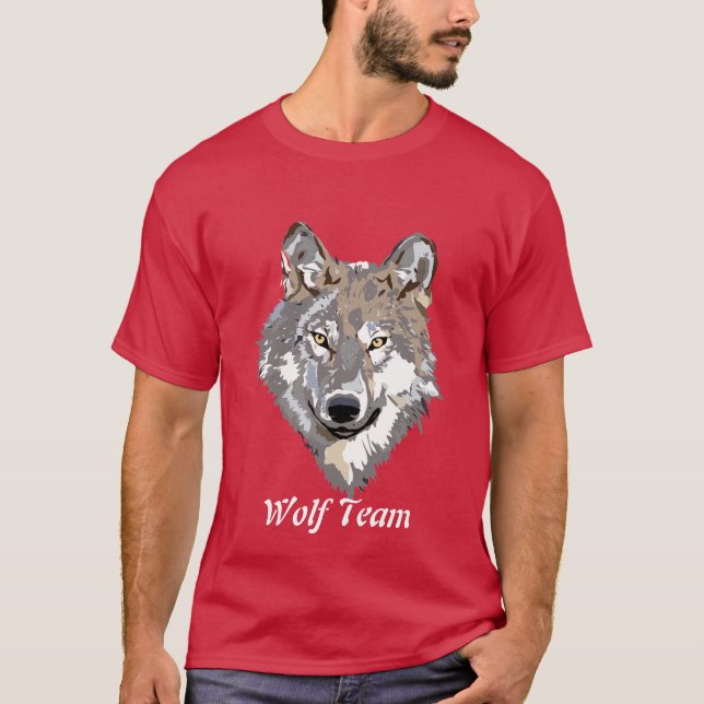 T-shirt Équipe de Wolf (Devant)