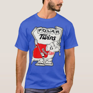 T-shirt Équipe défunte de hockey Winston Salem Polar Twins