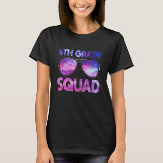 T-shirt Équipe d'élèves de 4e année Quatrième enseignant R