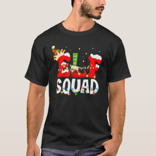 T-shirt Équipe d'elfes drôle Famille de Noël Correspondant