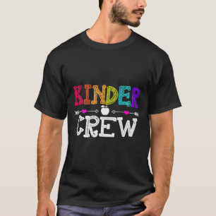T-shirt Équipe D'Enfants Retour À L'École Maternelle Profe