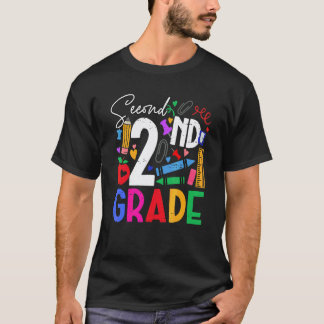 T-shirt Équipe d'enseignants de 2e année Deuxième brigade