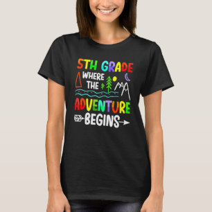T-shirt Équipe d'enseignants de 5e année Équipe de cinquiè