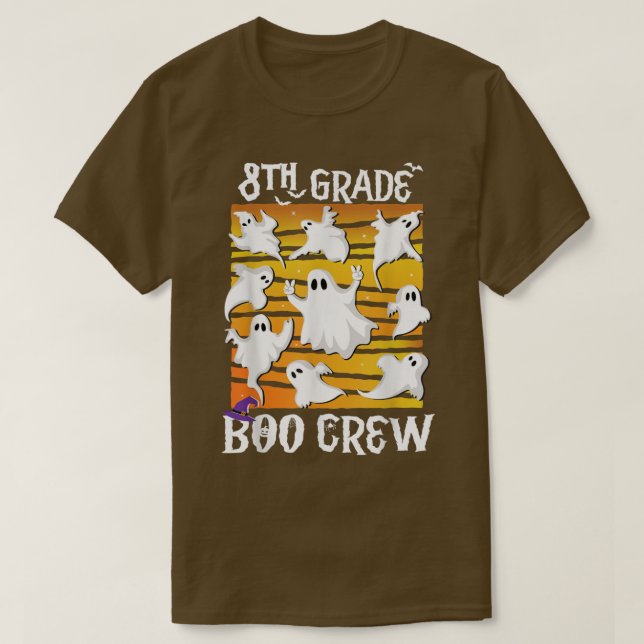 T-shirt Équipe d'enseignants de 8e année Boo Creative Team (Design devant)