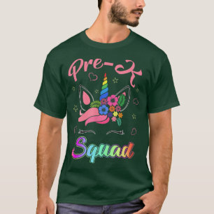 T-shirt Équipe D'Enseignants De L'Équipe De Prek Unicorn R