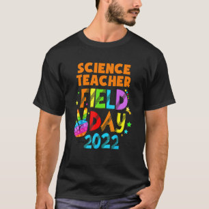 T-shirt Équipe des enseignants en sciences Jour de campagn