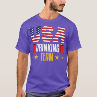 T-shirt Équipe des États-Unis de boisson