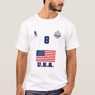 T-shirt Équipe des États-Unis de football Soccer USMNT#8 T