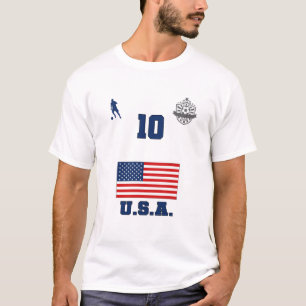 T-shirt Équipe des États-Unis de football USMNT 10
