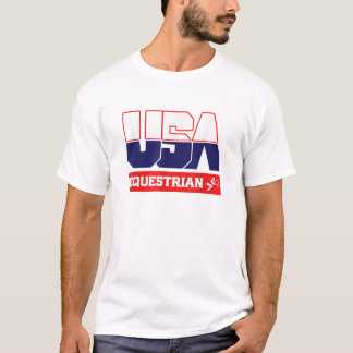 T-shirt Équipe des États-Unis Equestre hommes femmes sport