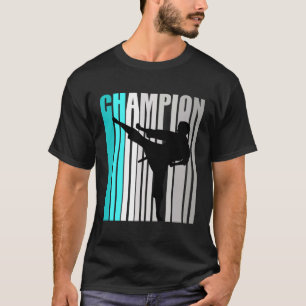 T-shirt Équipe des filles Turquoise Jiu Jitsu Champion Jiu