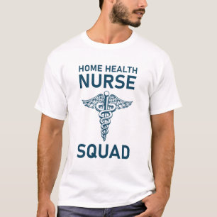 T-shirt Équipe des infirmières de la santé à domicile