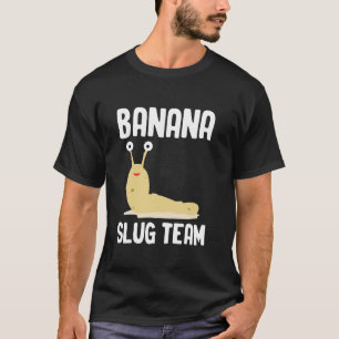 T-shirt Équipe des limaces bananes Malacologie