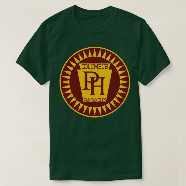 T-shirt Équipe des Panhandles Columbus pour défaut (Design devant)