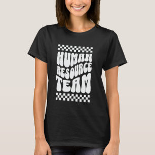 T-shirt Équipe des ressources humaines Équipe de la Squad