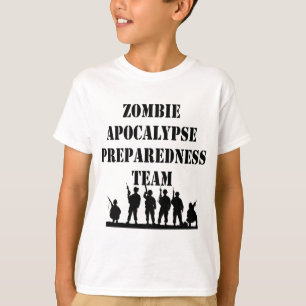 T-shirt Équipe d'état de préparation d'apocalypse de zo