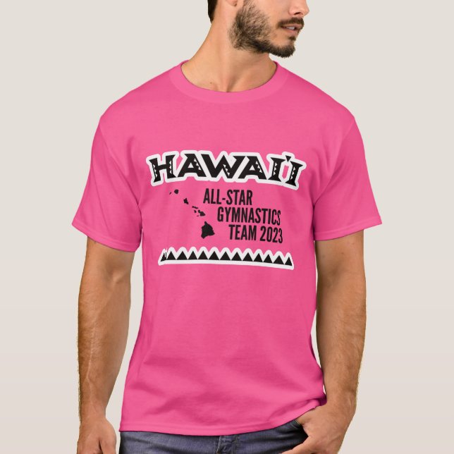 T-shirt Équipe d'Hawaï (Devant)