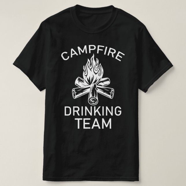 T-shirt équipe d'incendie (Design devant)