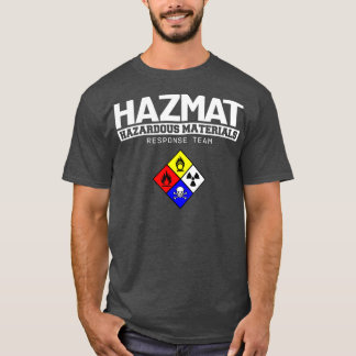 T-shirt Équipe d'intervention pour les matières dangereuse