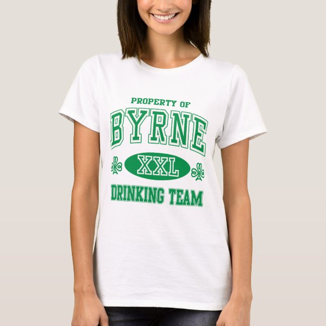 T-shirt Équipe d'Irlande de Byrne (Devant)