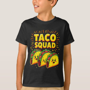 T-shirt Équipe drôle de tacos Cinco De Mayo Fête de nourri