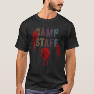 T-shirt Équipe du CAMP attaquée amusante Heure du camping 
