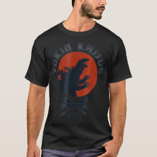 T-shirt Équipe du Japon de baseball de Retro 1954 Kaijus 