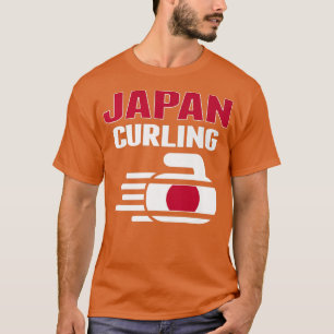 T-shirt Équipe du Japon de curling fans Jersey Japonais hi