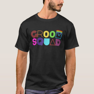 T-shirt Équipe du Mariage Marié Enterrement de Vie de Garç