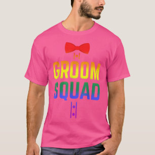 T-shirt Équipe du marié, enterrement de vie de garçon, fie