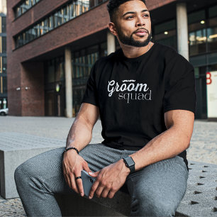 T-shirt Équipe du marié Garçons d'honneur Enterrement de v