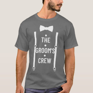 T-shirt Équipe du marié Mariage Meilleur homme Enterrement