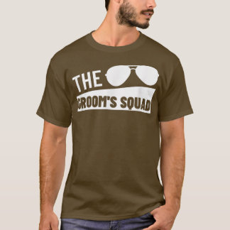 T-shirt Équipe du marié Mariage Meilleur homme Enterrement