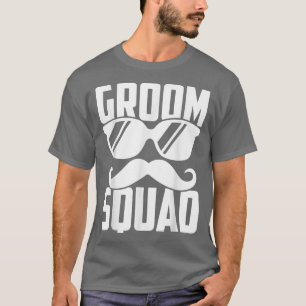 T-shirt Équipe du marié, tenue de fête de mariage drôle, f