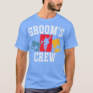 T-shirt Équipe du marié, tenue de soirée du marié, enterre